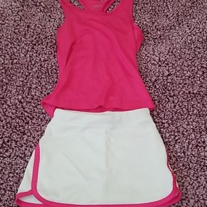 Girls 7/8 tennis clothes